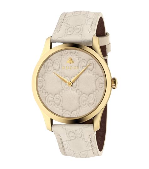 gucci yellow gold watch